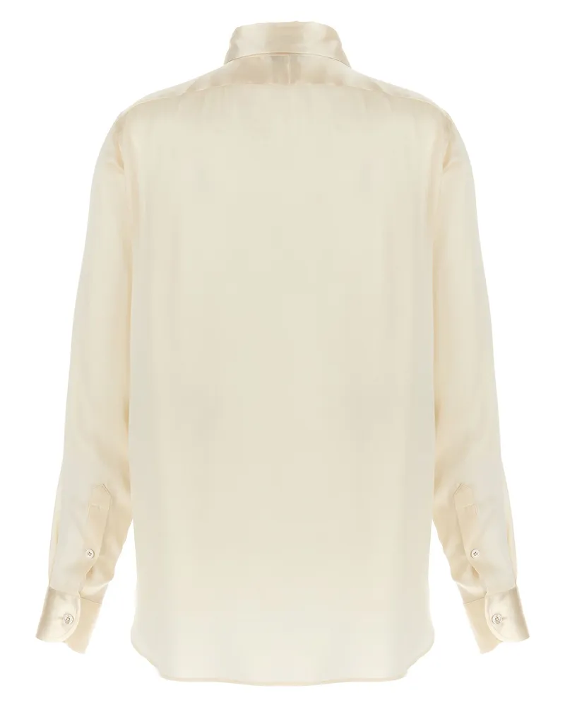 Tom Ford Women's White Silk Blouse White