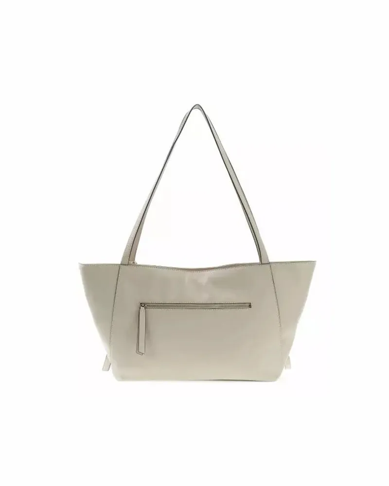 Guess Women's Tote Light Taupe Polyurethane Tote-bags Beige