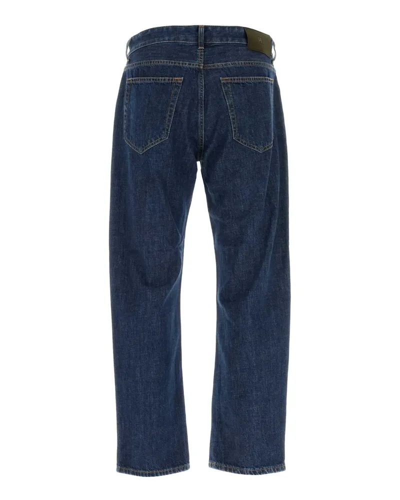 PT TORINO Five-Pocket Cotton Jeans — Blue Blue