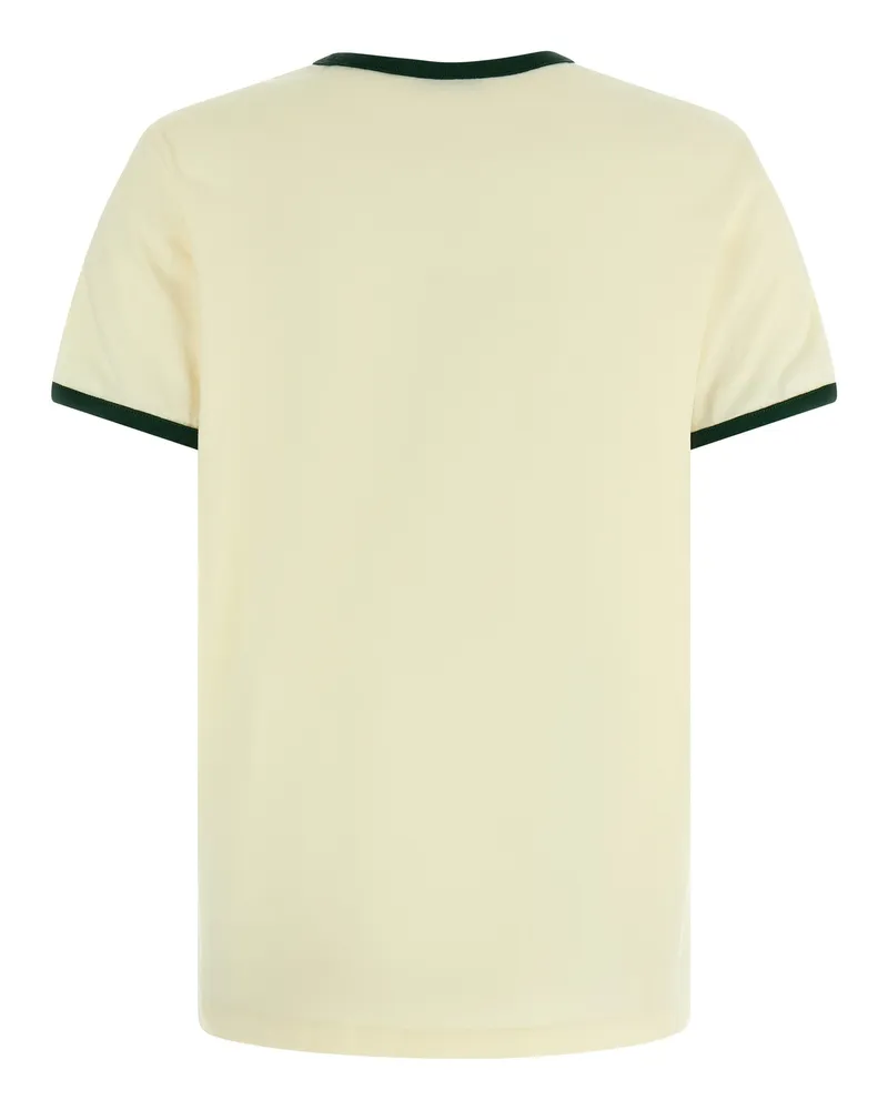 Moncler Women's Beige Cotton T-Shirt Beige