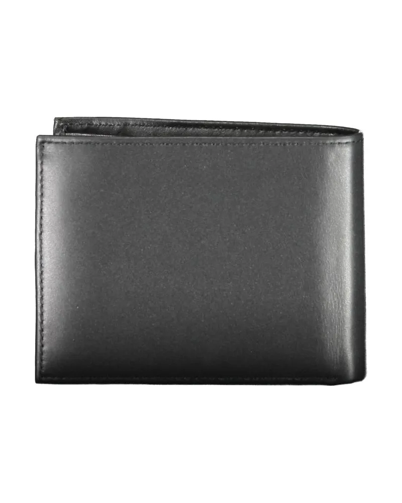 Calvin Klein Leather Wallet — Black Black