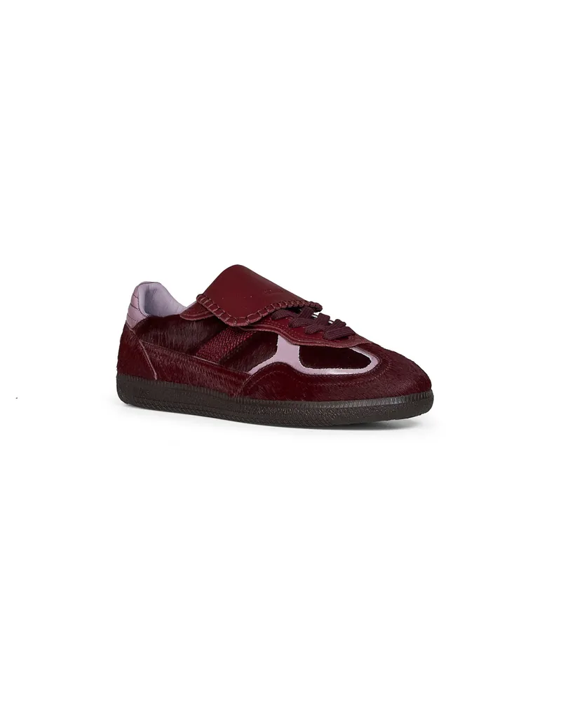 Alohas Women's Sneakers Tb.490 Club Burgundy Calf Hair Trainers Burgundy