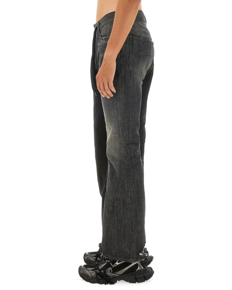 Balenciaga Fifty-Fifty Jeans — Multicolor Multicolor