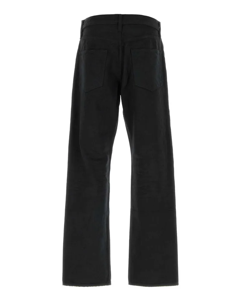 Fear of God Men's Black Denim Jeans Rinsedblack Exterior: Cotton Black