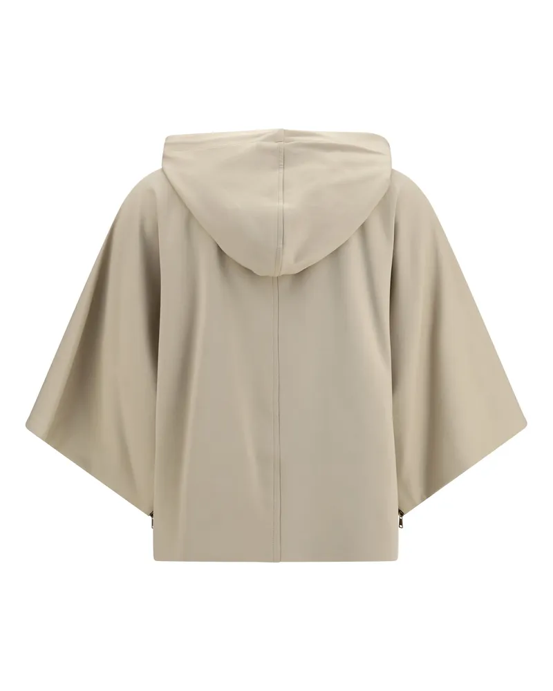 Max Mara Fidato Hooded Sweatshirt — Beige Beige