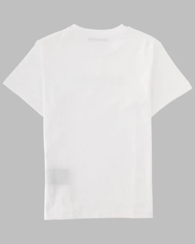 Balmain 100% Cotton T-Shirt — White White