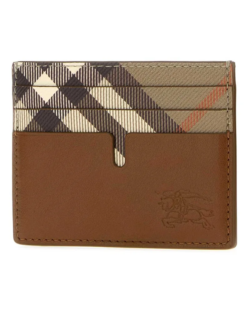 Burberry Tall Card Case — Brown Brown