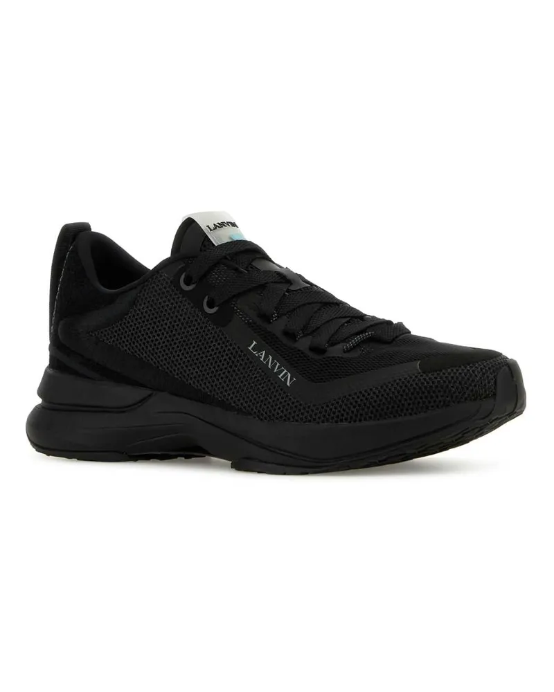 Lanvin Fmskak01sushp24 1010 Blackblack Nylon - Sole: Rubber Sneaker Black