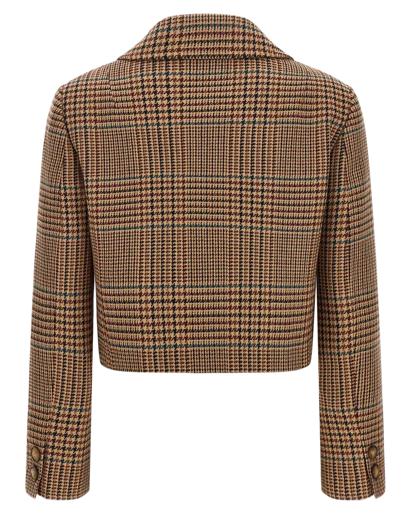 Etro Women's Brown Wool Blazer Clothing Brown