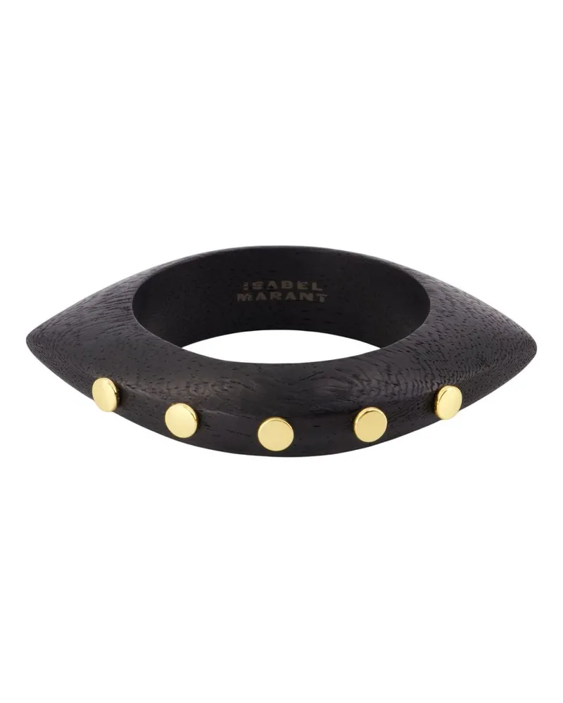 Isabel Marant Women's Wide Bracelet -  Metal Black Jewelry-Watches Bracelets Black