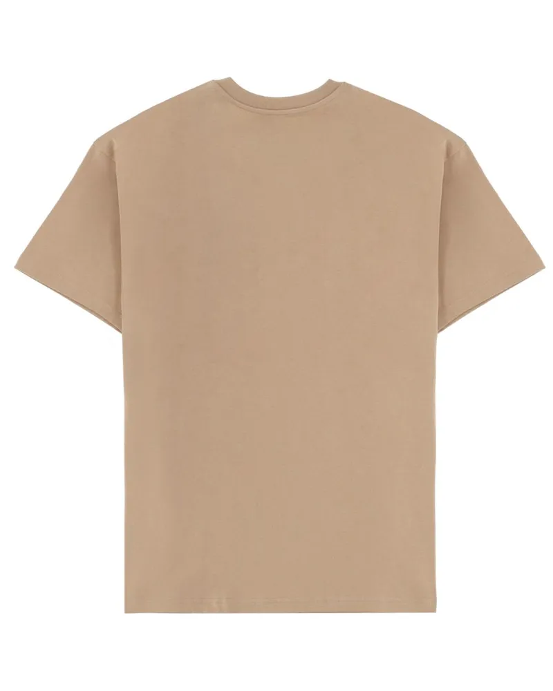 Givenchy Logo-Embroidered Cotton T-Shirt — Brown Brown