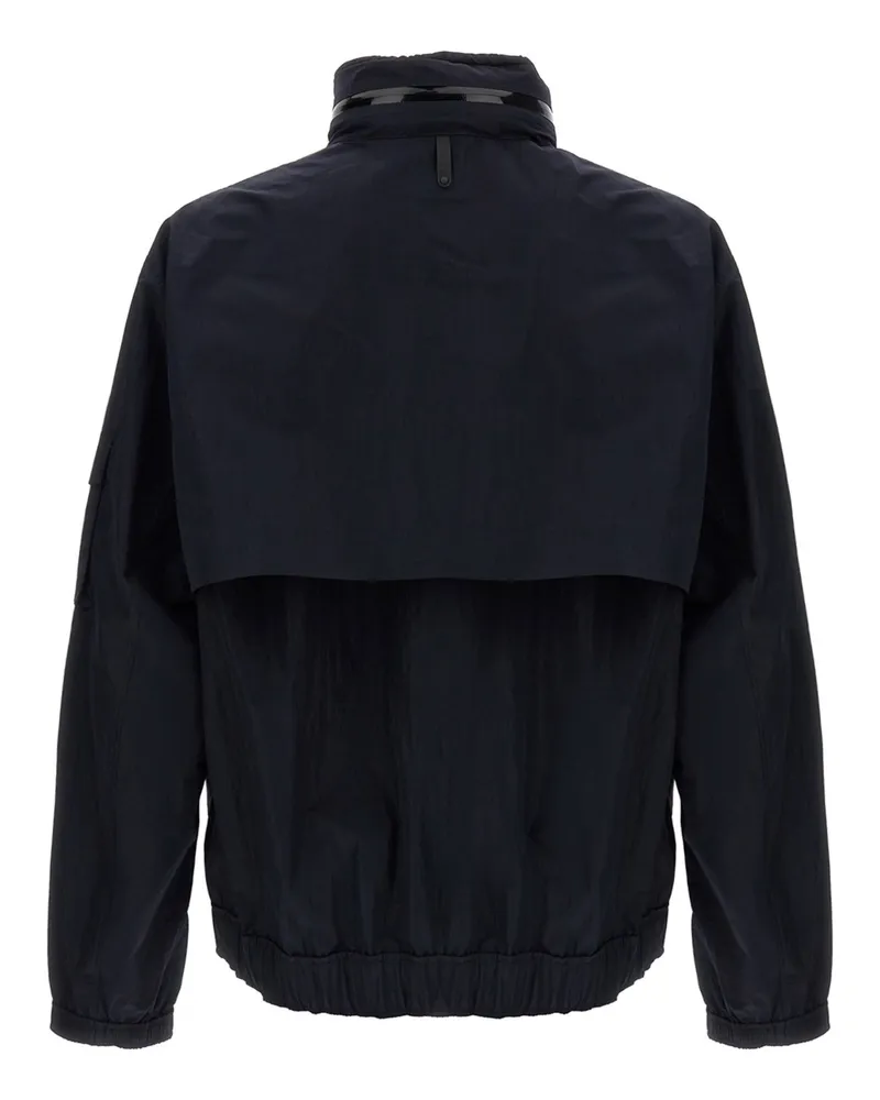 Mackage Men's Blue Polyamide Shell Jacket Clothing Navy