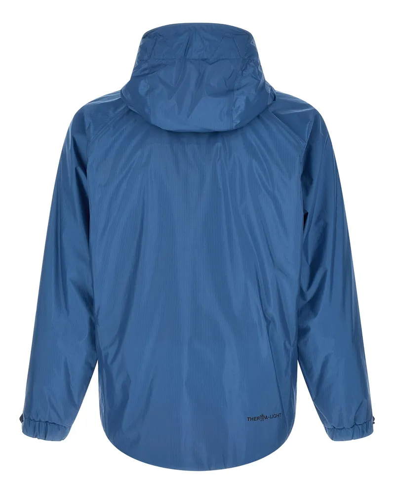 Moncler Men's Blue Polyamide Shell Jacket Clothing Blue