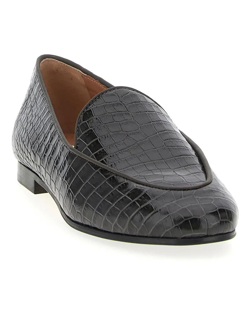 Aquazzura Guanto Loafer — Black Black