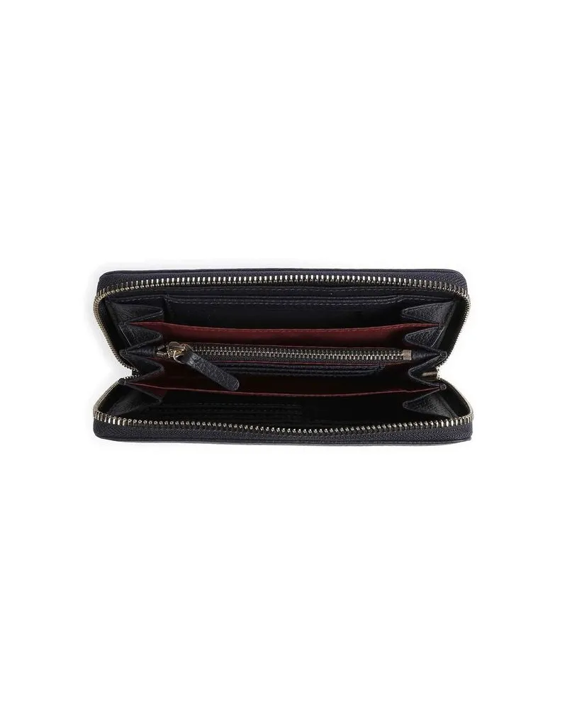 Coccinelle Women's Wallet Midnight Blue Cowhide Bags Navy