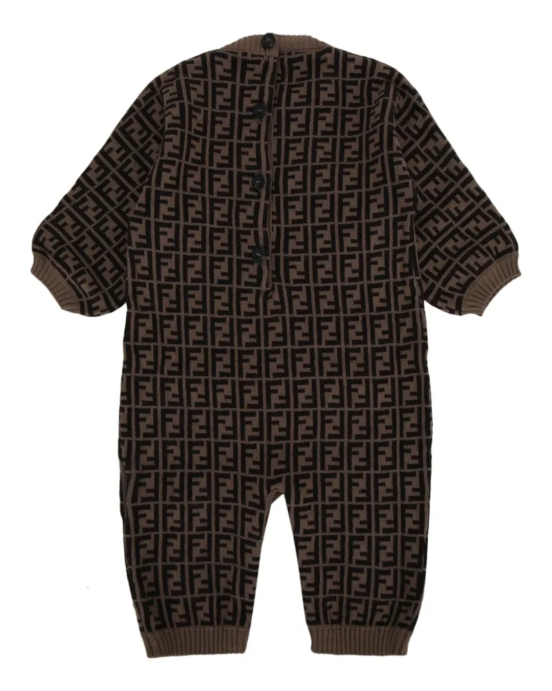 Fendi Suit Bodysuit — Brown Brown