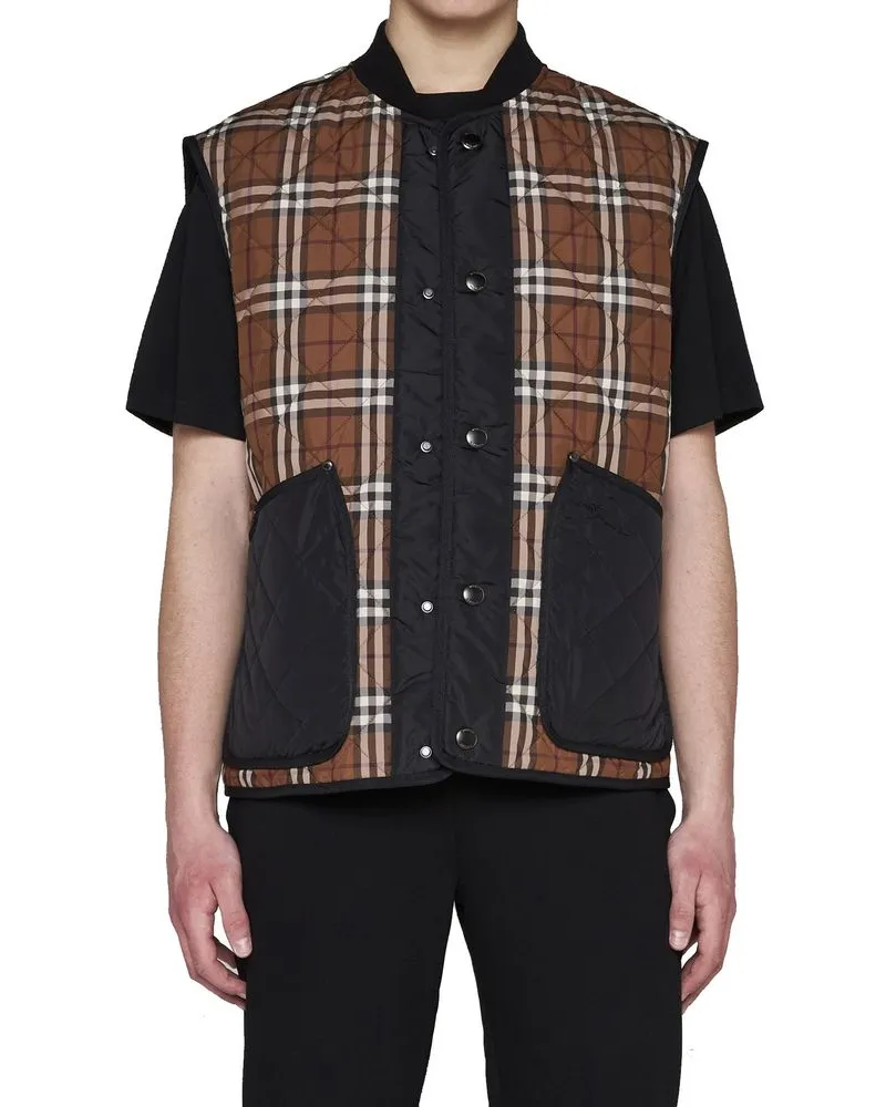 Burberry Men Brown Polyester Clothing Brown