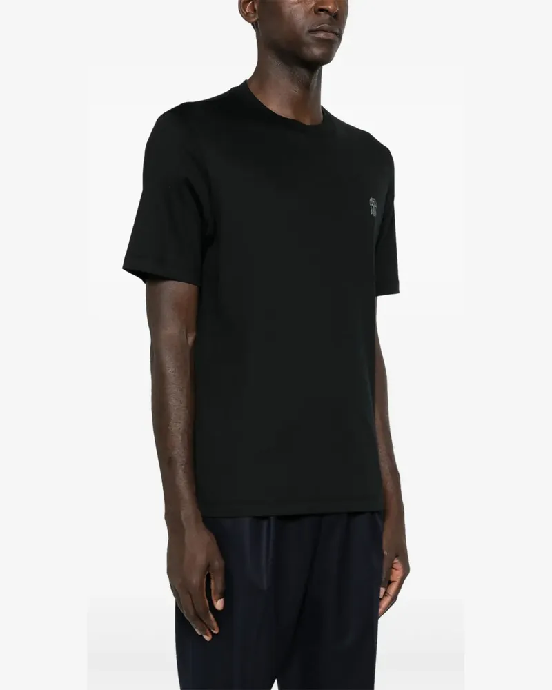 Brunello Cucinelli Men's Logo-Print Cotton T-Shirt Aw25 M 