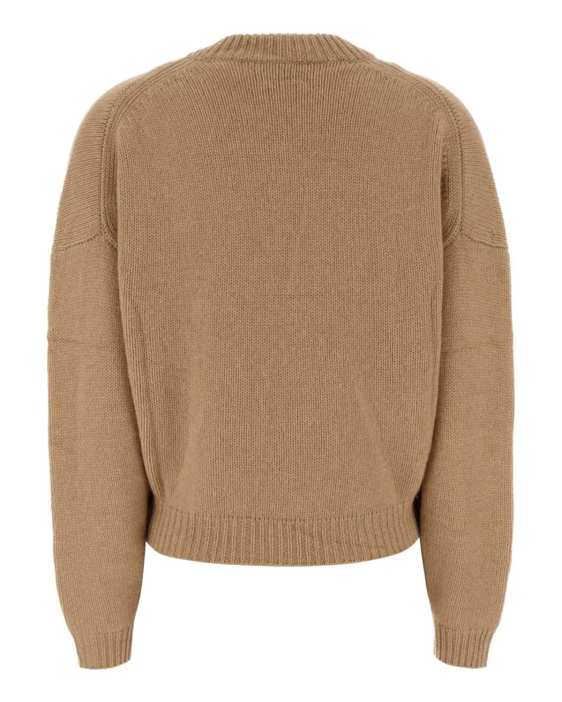 Le Kasha 1918 Neck Sweater — Beige Beige