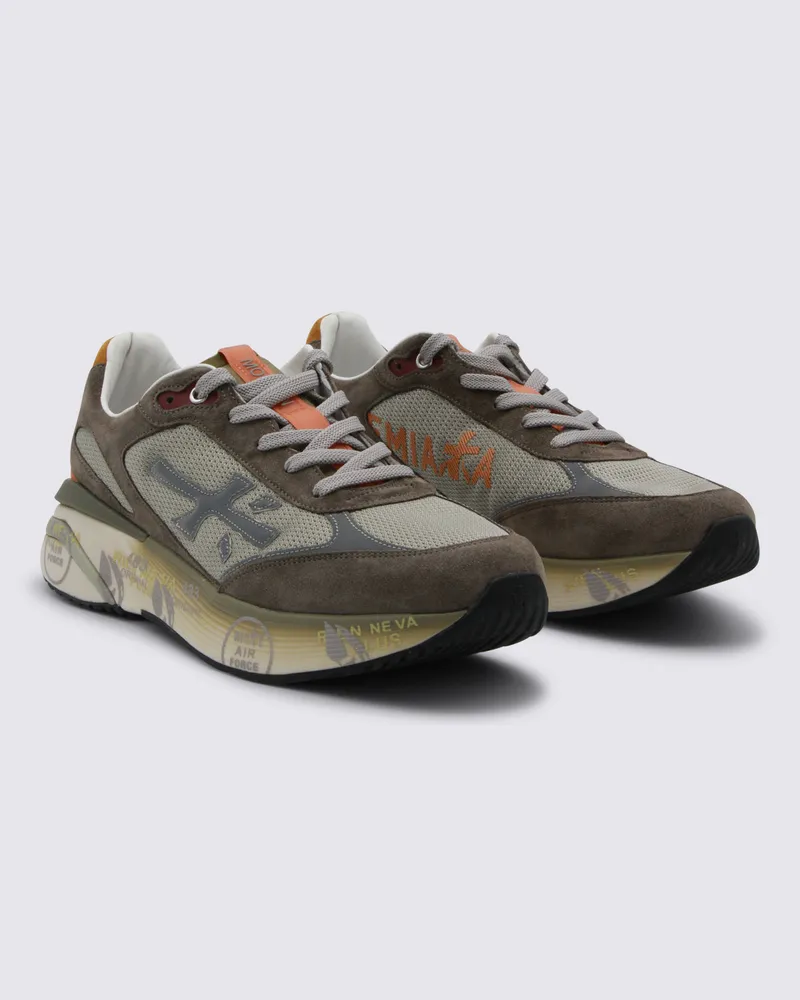 Premiata Men's Sneakers Taupe _cover Tex-Le-El Sole El Tex/le/el Taupe