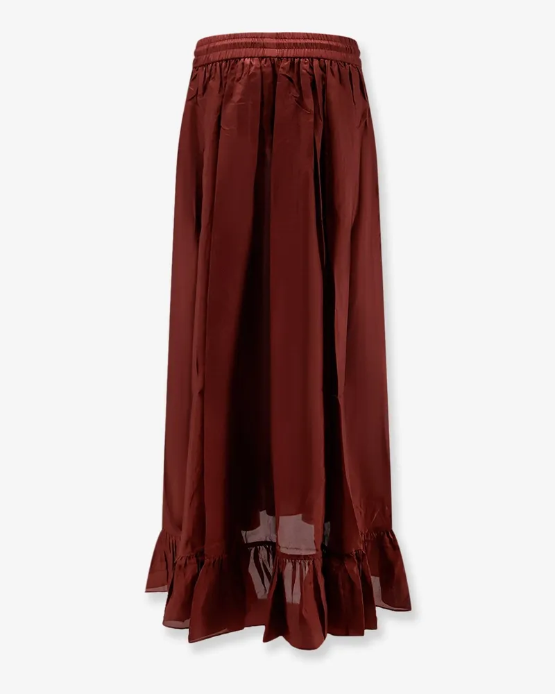 Zimmermann Women's Skirt Aster Silk Purple Red