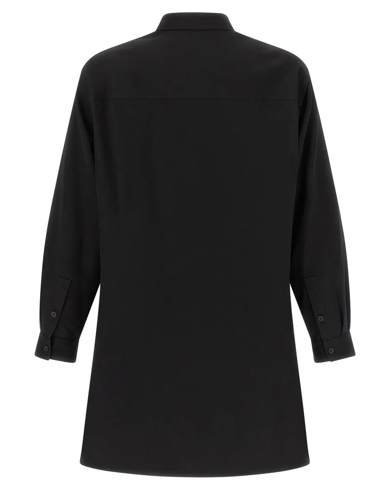 Yohji Yamamoto Structured Wool Jacket — Black Black