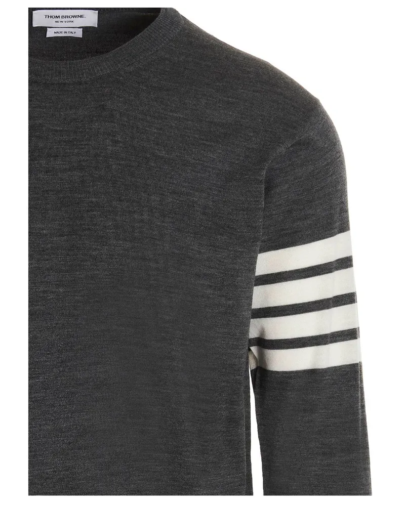 Thom Browne Sweater — Charcoal Charcoal