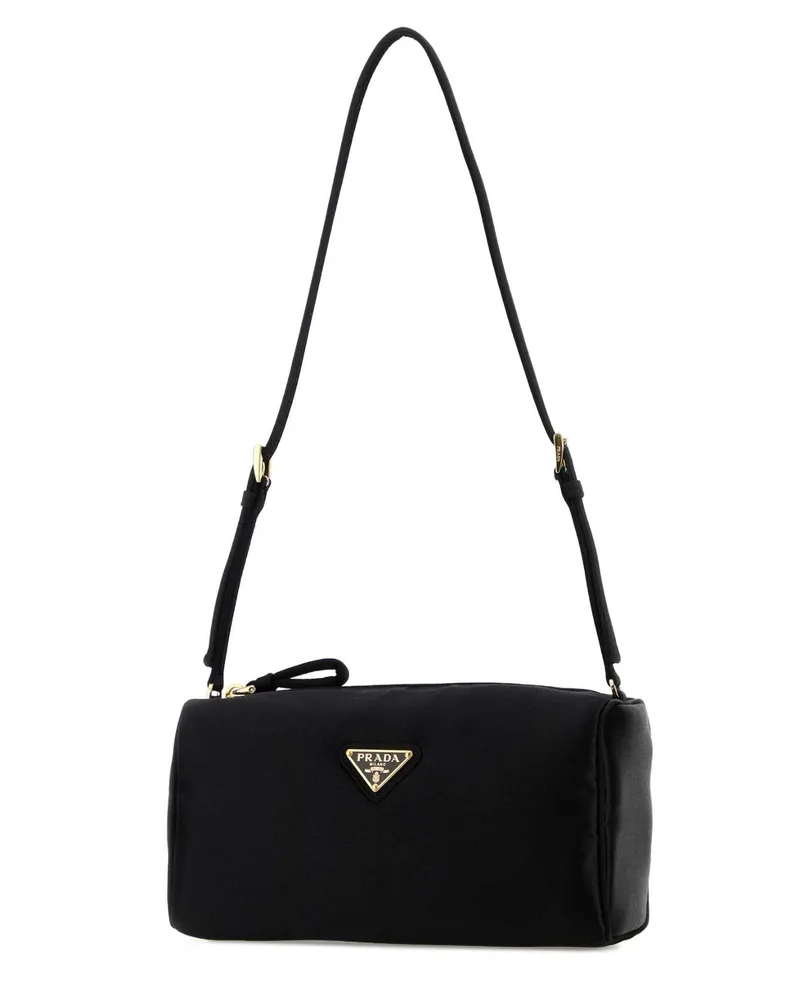 Prada Women's Black Satin Mini Shoulder Bag Nero Borse A Tracolla Black