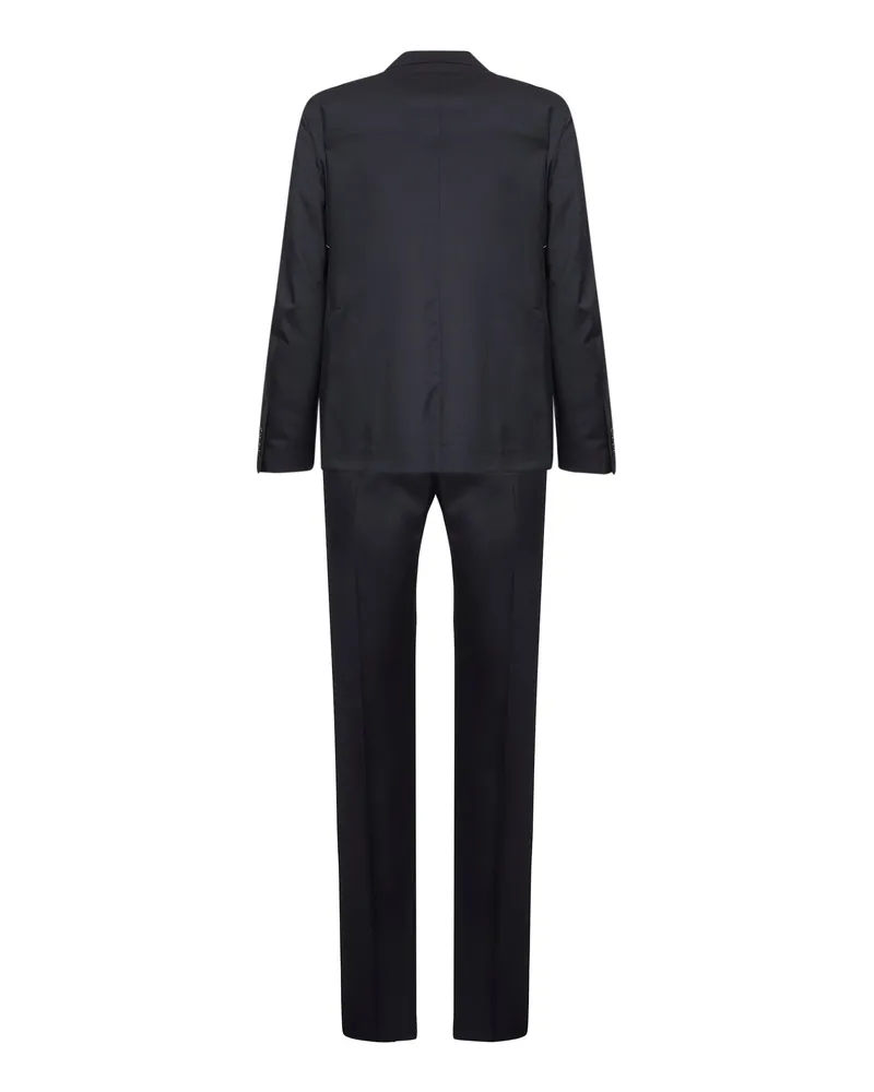 Tagliatore Vesuvio Pant Suit — Blue Blue