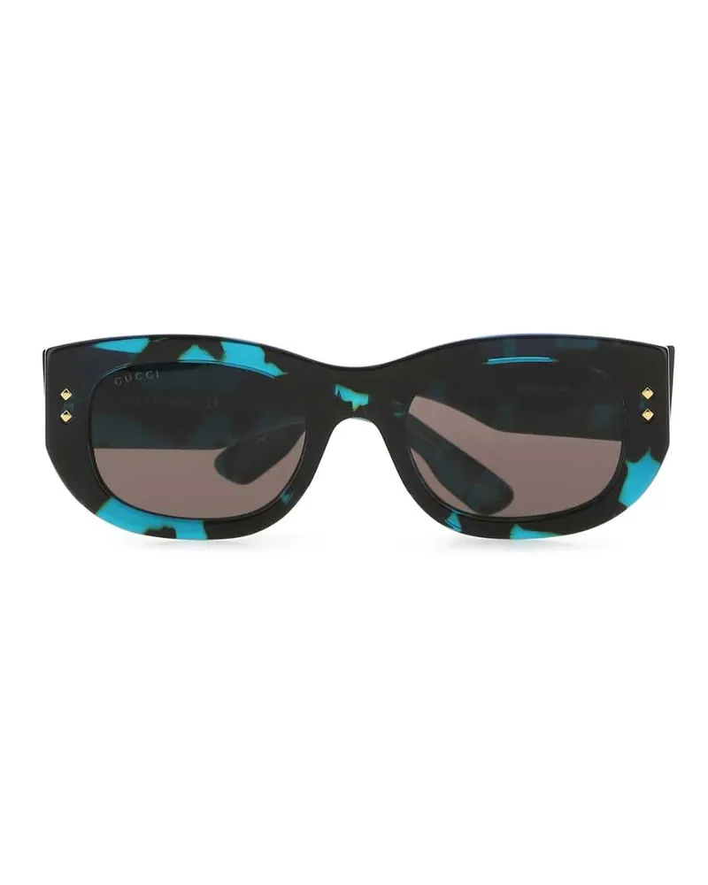 Gucci Women's Multicolor Acetate Sunglasses 4612 Exterior: Occhiali Da Sole Black