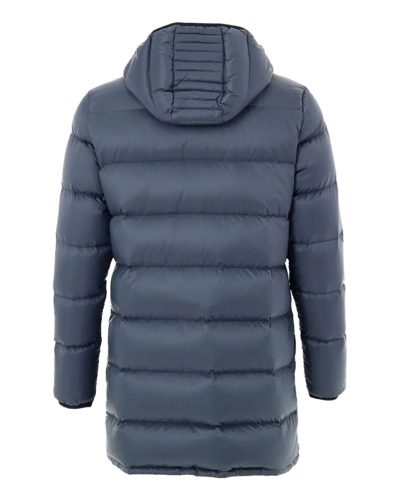 Moose Knuckles Men's Gray Nylon Coat Clothing Gray