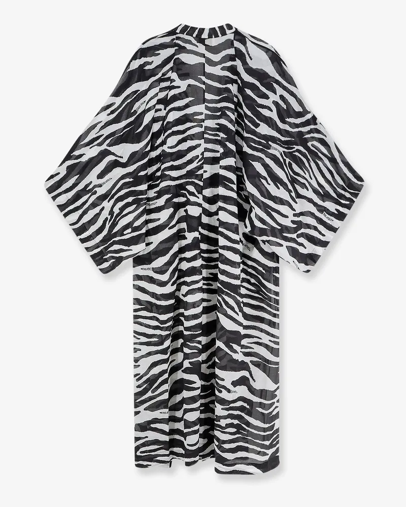 ATTICO Women's Kaftan Cotton Dress Black Black