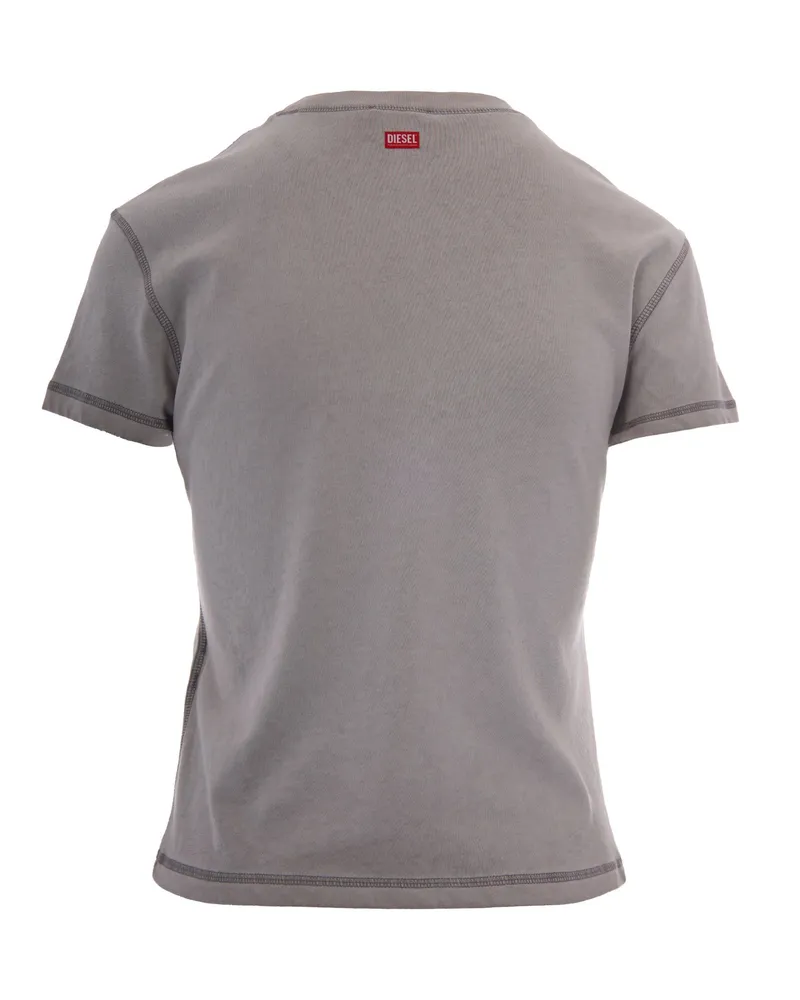 Diesel Women's T-Shirt Devorè White Cotton T-Shirts & Jerseys White