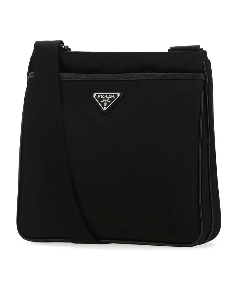 Prada Men's Black Re-Nylon Crossbody Bag F0002 Poliammidericiclata-Vitello Borse A Tracolla Black