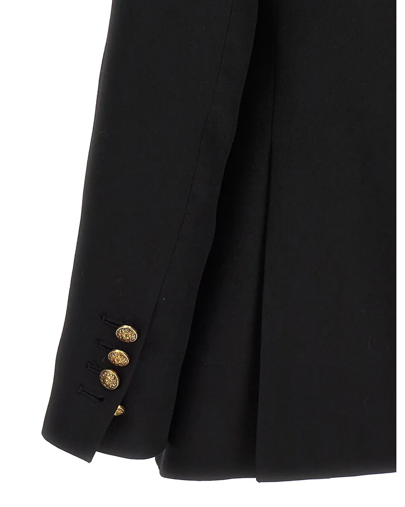 Golden Goose Women's Black Virgin Wool Blazer Clothing Black