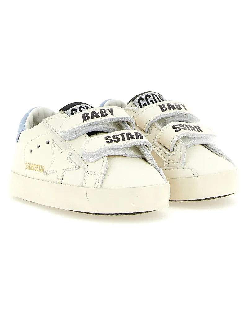 Golden Goose Baby School Sneaker — Cream Cream