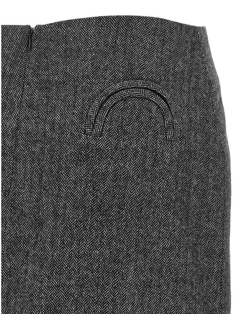 Blazé Milano Coci Skirt — Gray Gray