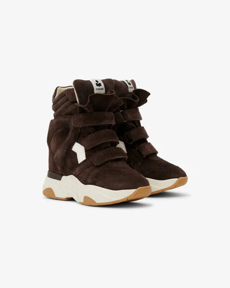 Isabel Marant Basketball IM H26 Sneaker — Brown Brown