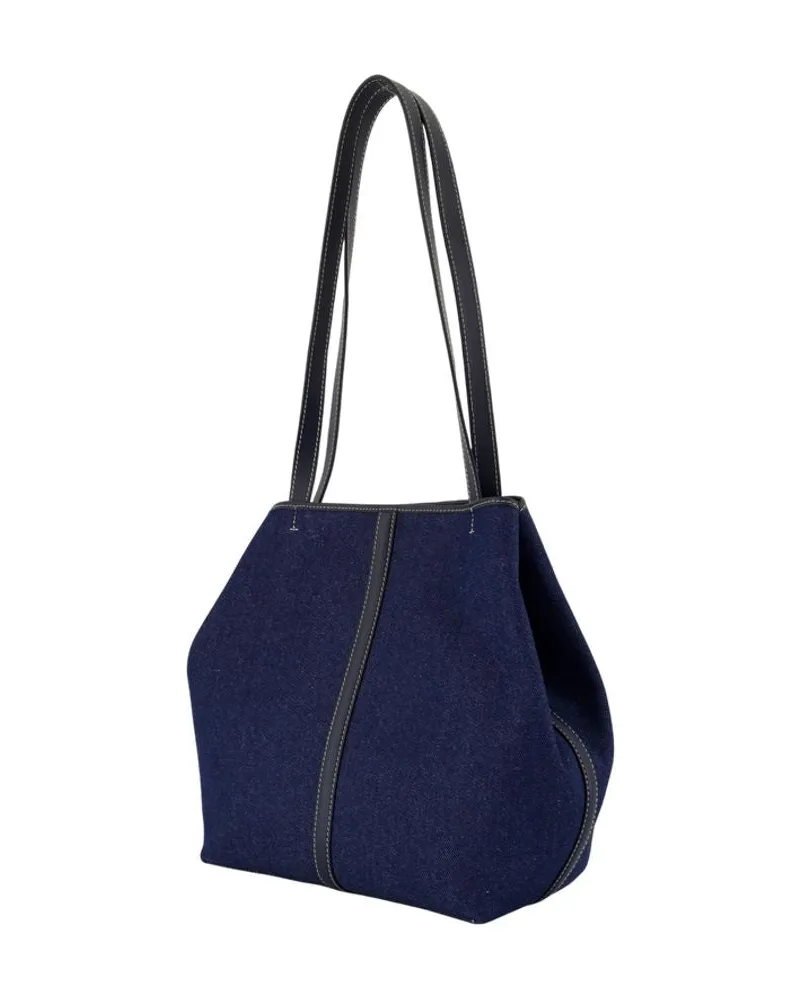 Vanessa Bruno Women's Shopping Tote Navy Cotton Navy
