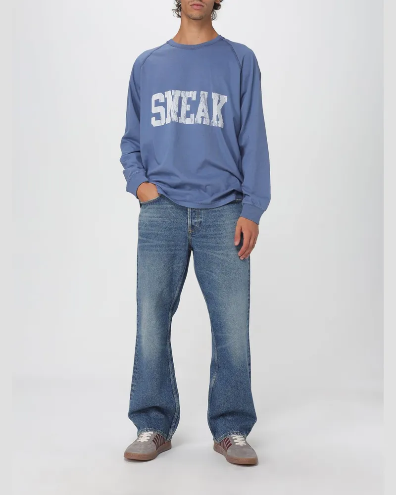 Golden Goose Men's Blue Cotton Flared Jeans Clothing Blue