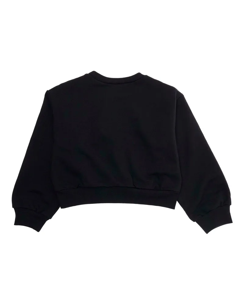 Marni Girls' Crewneck Sweatshirt Black Cotton Hoods & Sweatshirts Black