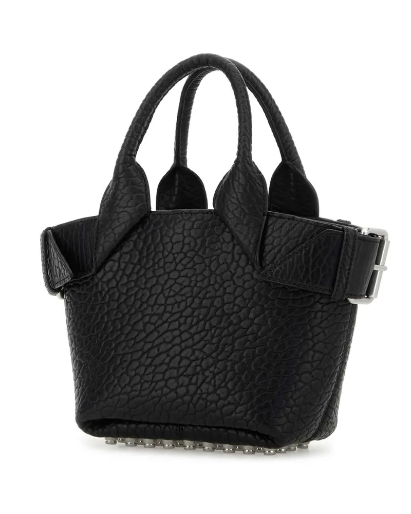Alexander Wang Women's Bale Leather Rhett Handbag Black Borse A Mano Bag Black
