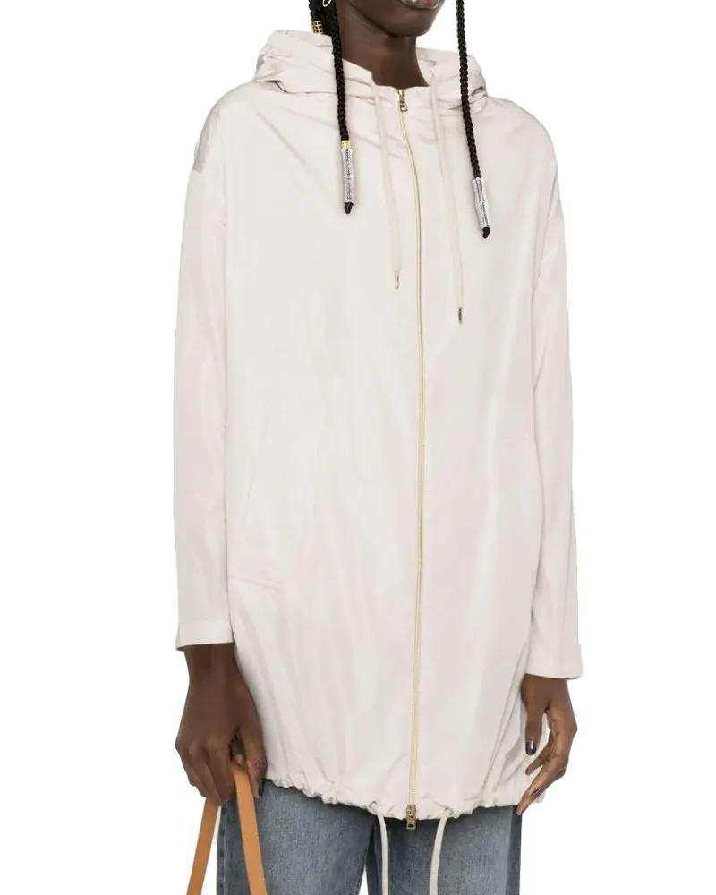 Herno Women's Multicolor Polyester Coat Clothing White