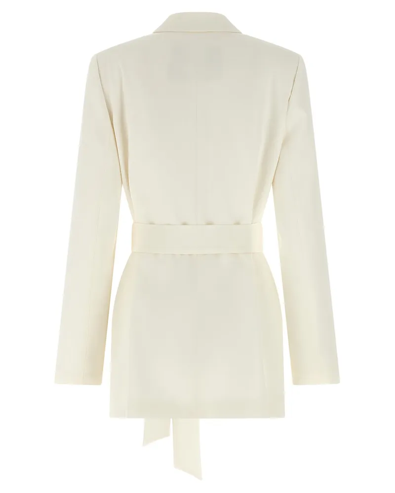 Kiton Women's White Silk Blazer Clothing White