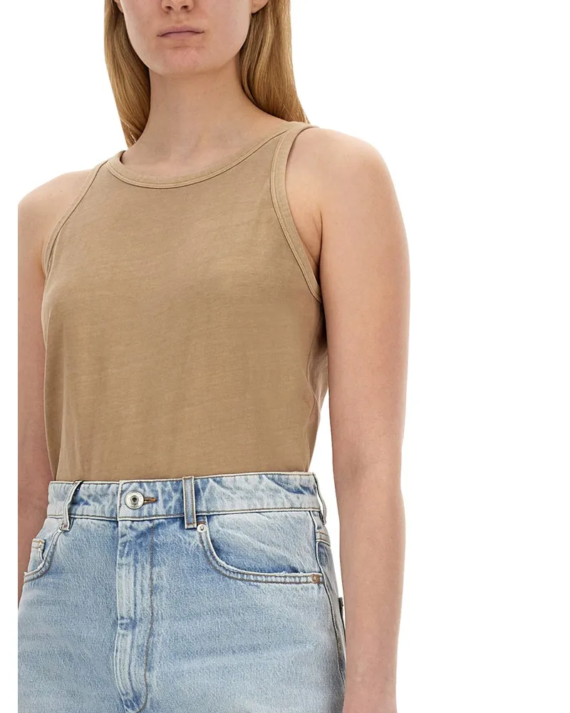 SPORTMAX Edicola T-Shirt — Beige Beige