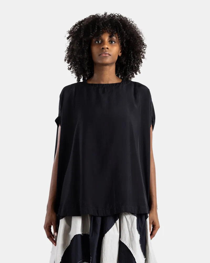 Casey Casey Women's Top Francesca Tulipy Black Black