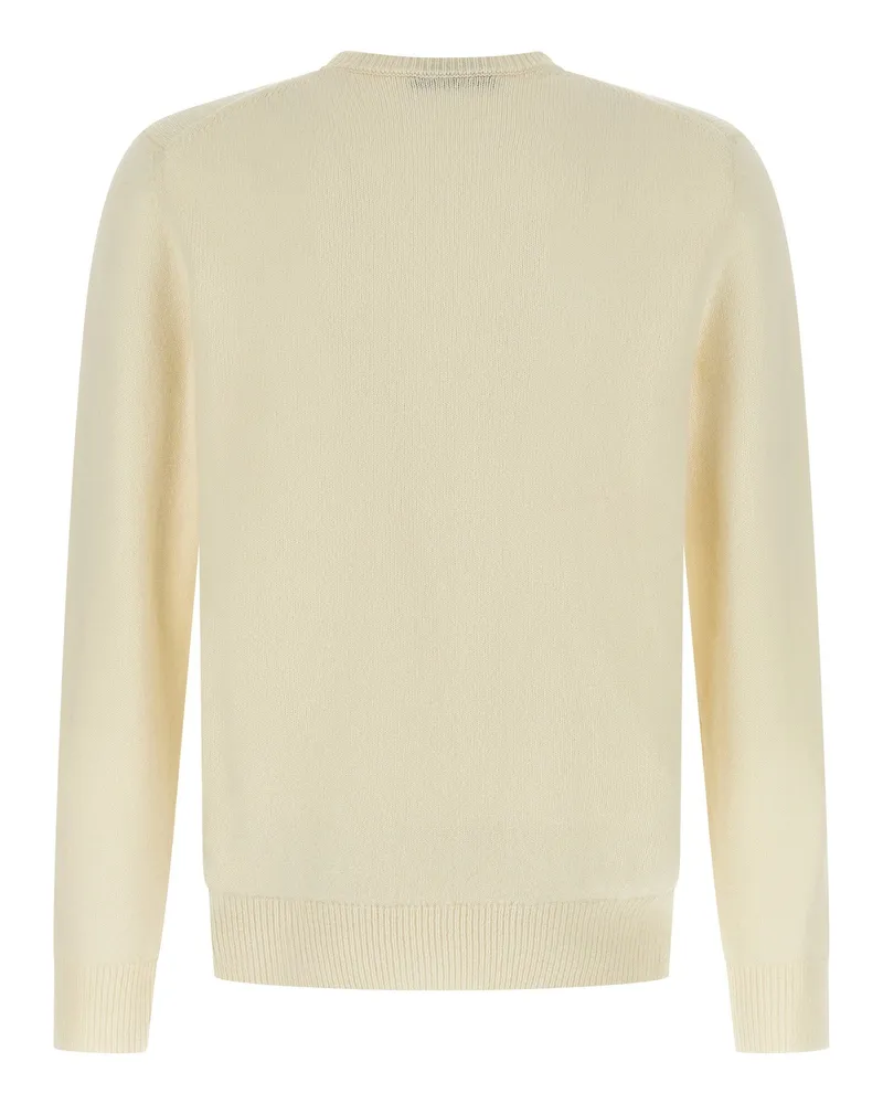 Zanone Giro Sweater — Cream Cream