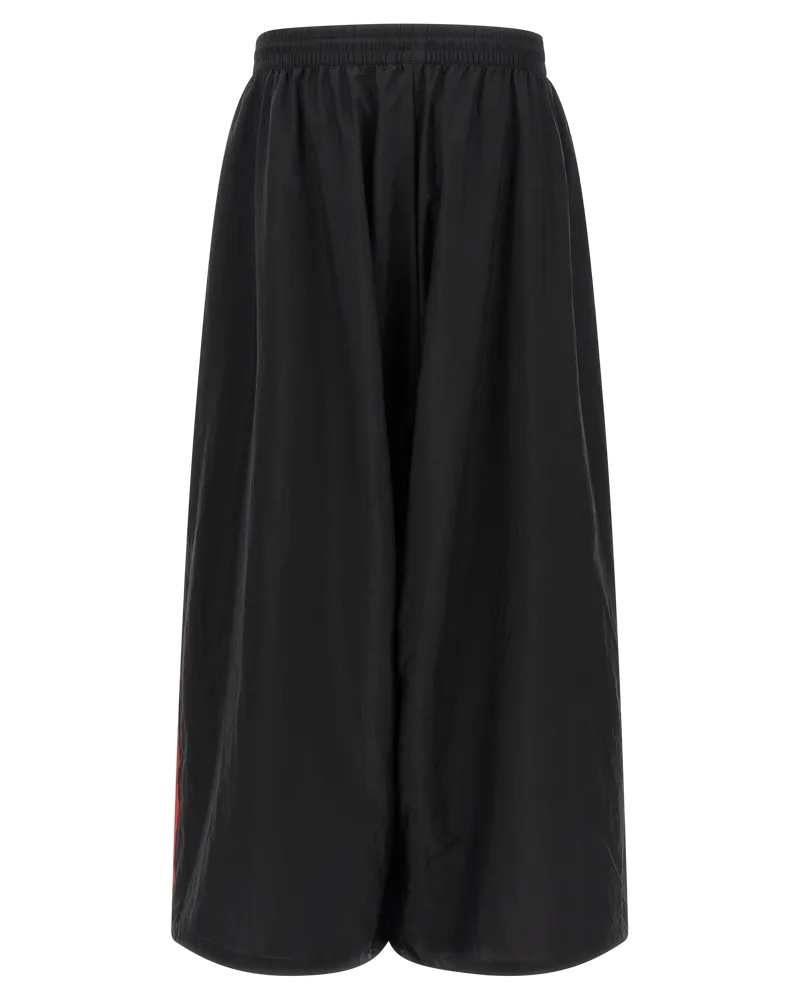 Y-3 Men's Black Polyamide Athletic Pants Black
