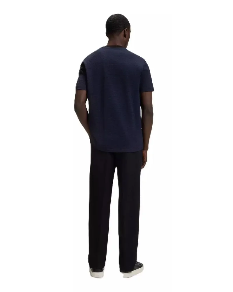 HUGO BOSS Men's Thompson 212 Mercerized Cotton T-Shirt Blue Clothing > Polo & T-Shirts Navy