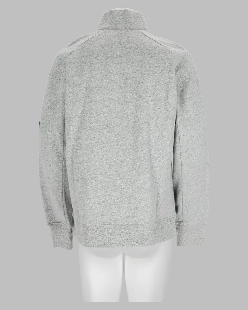 C.P. Company Cotton Fleece Sweatshirt — Gray Gray